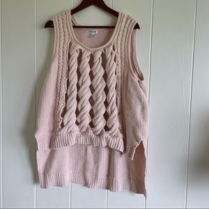 all COTTON cable knit